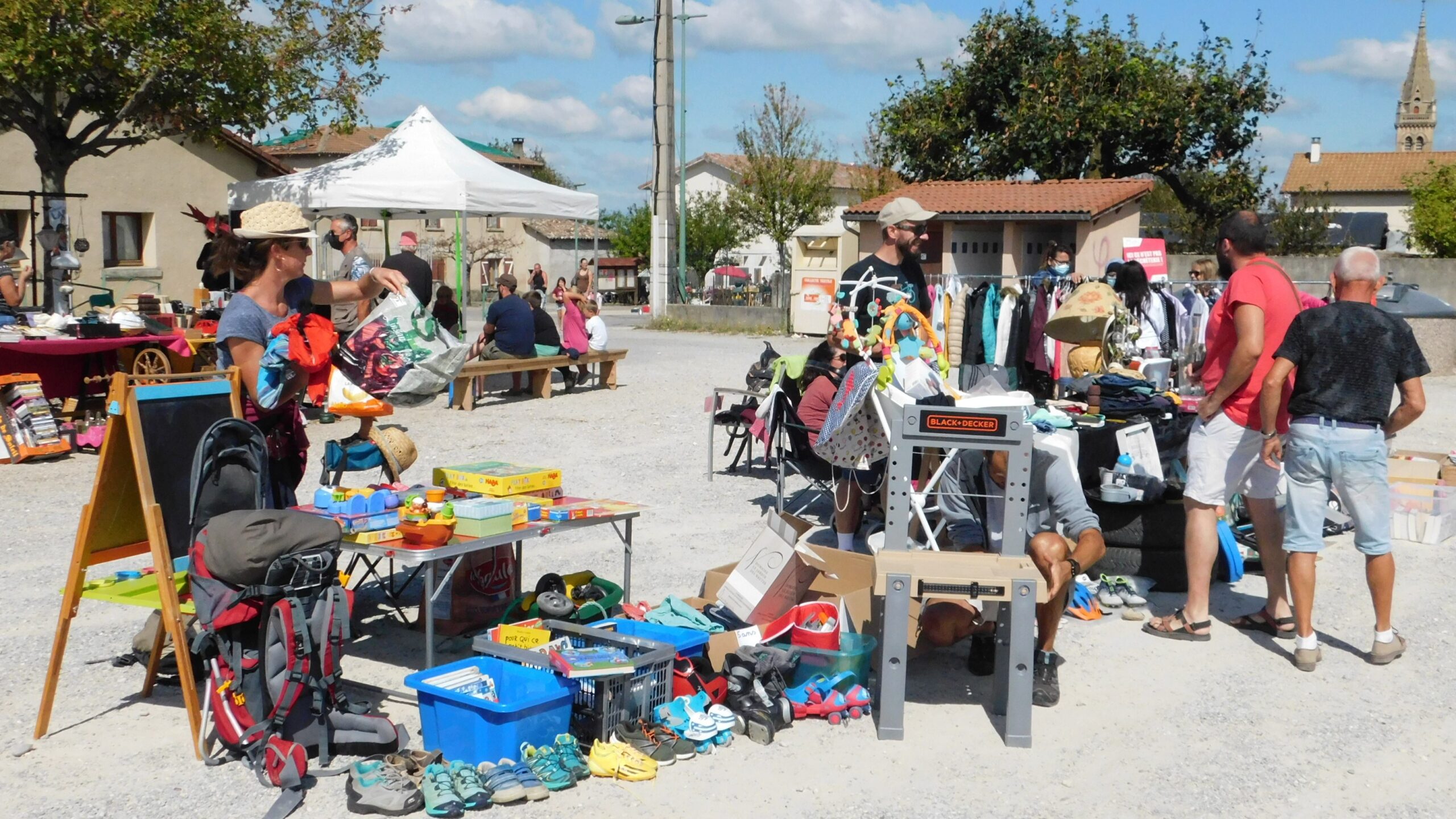 Vide grenier/livres – août 2021