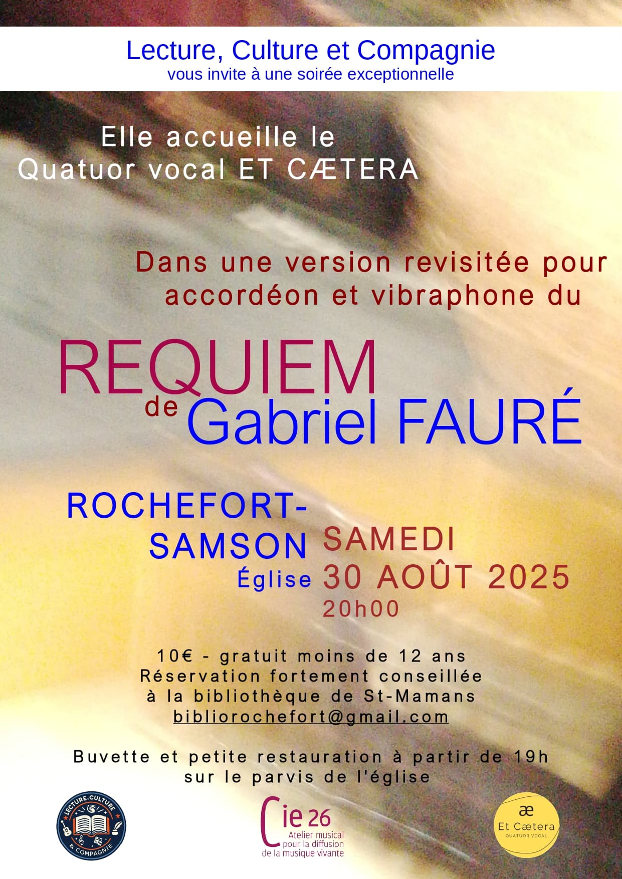 Concert – 30 août 2025