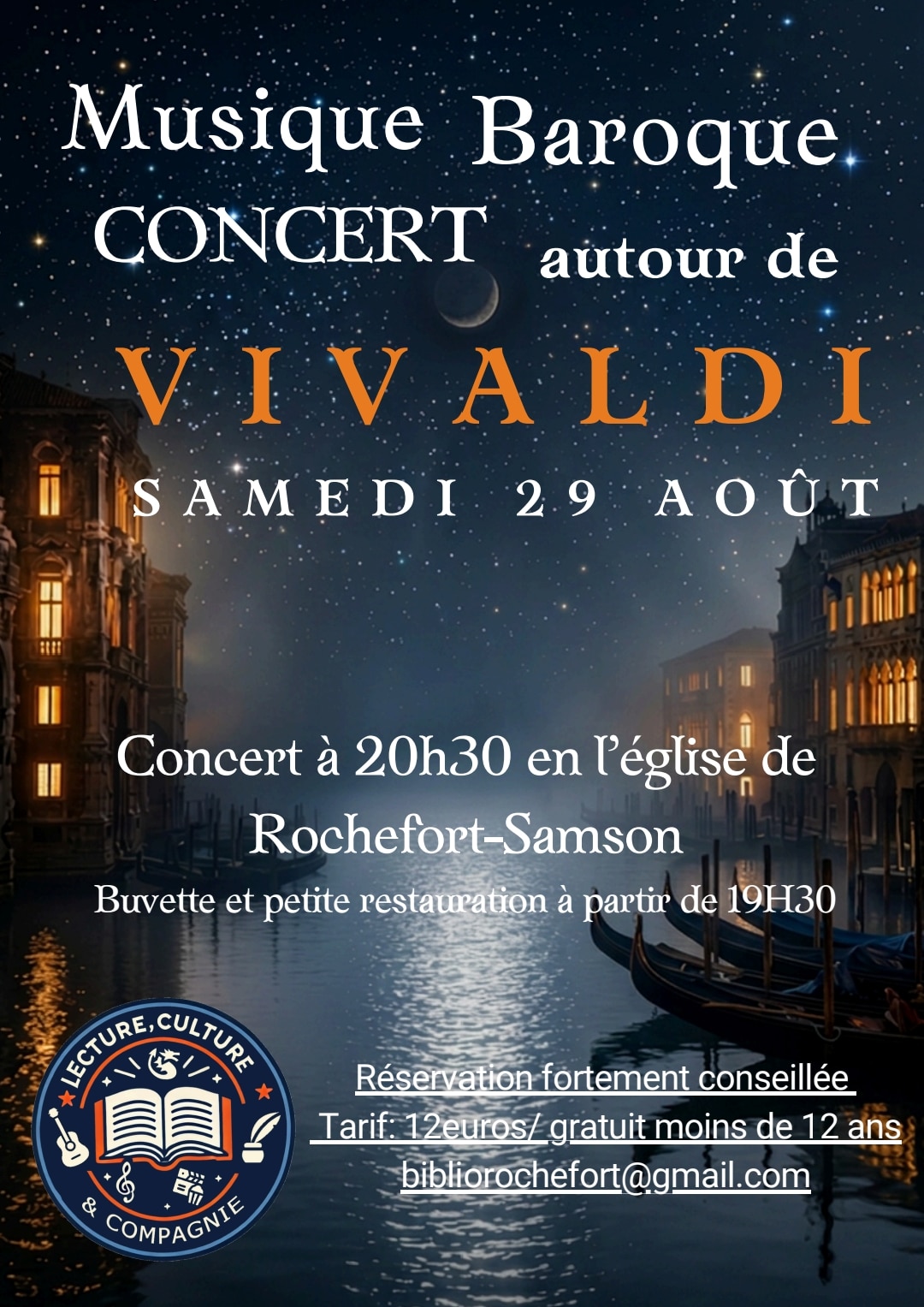 Concert – 29 août 2026