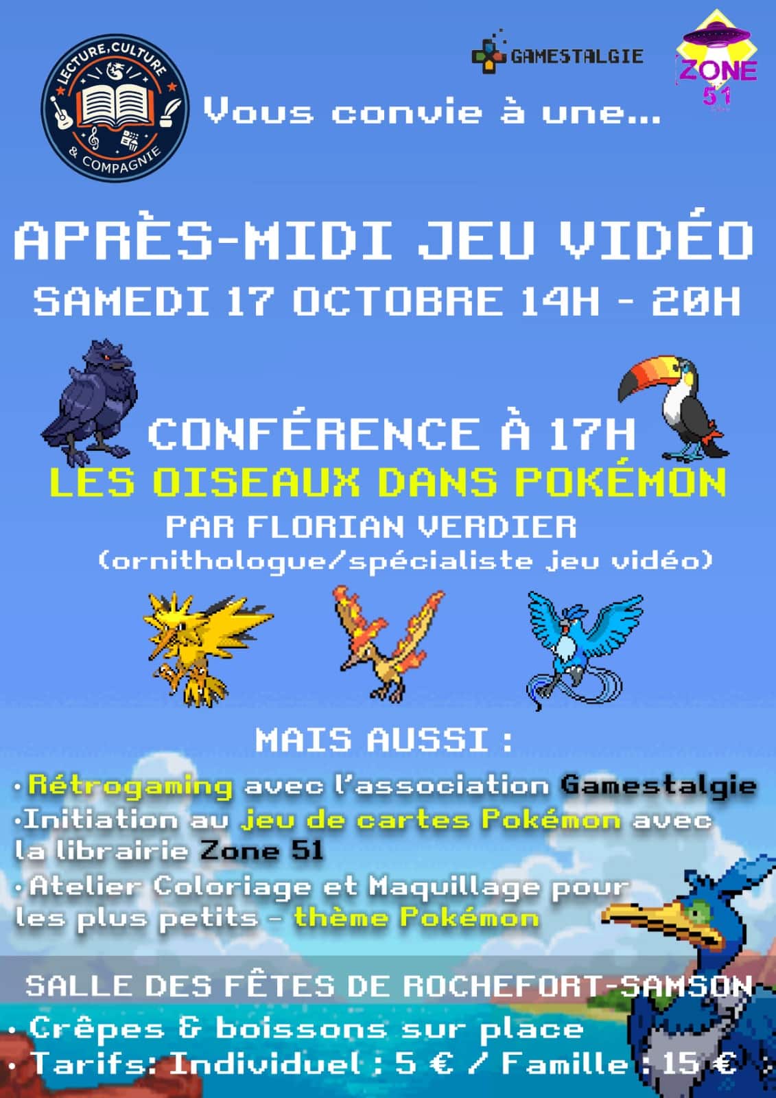 Petits et grands dresseurs, préparez-vous ! 17 octobre 2026